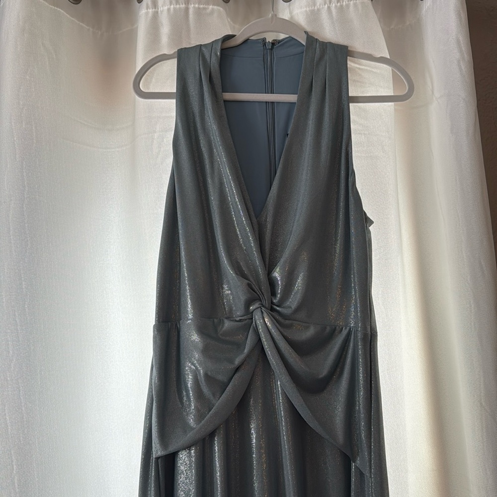 Blue Shimmer Ralph Lauren Dress